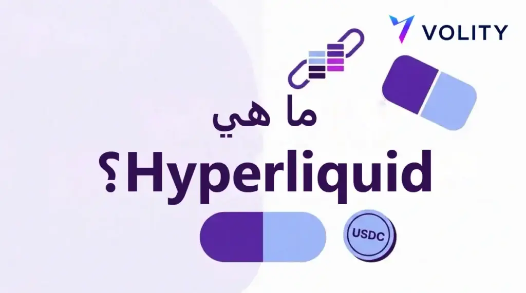 غلاف مقال ما هي Hyperliquid مع شعار Volity