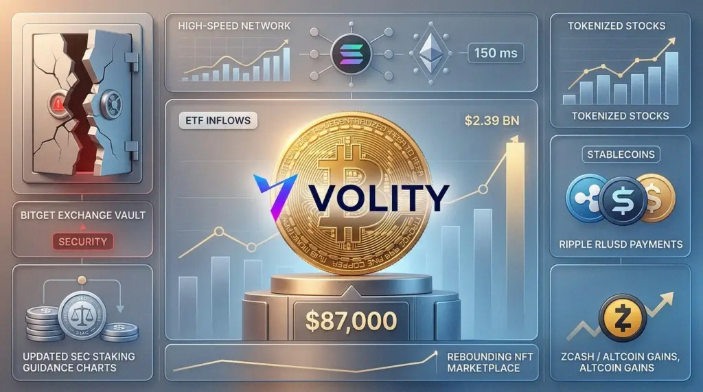 Crypto News: Bitcoin ETFs Surge as Bitget Loss Hits $387m