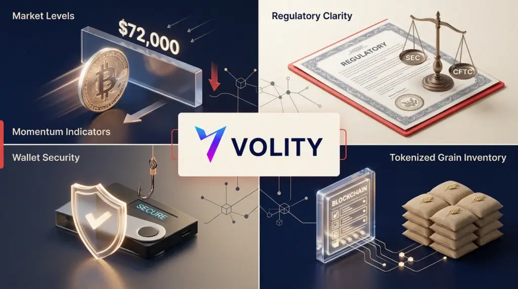 Crypto Markets Today: Bitcoin, CLARITY Act and Avalanche