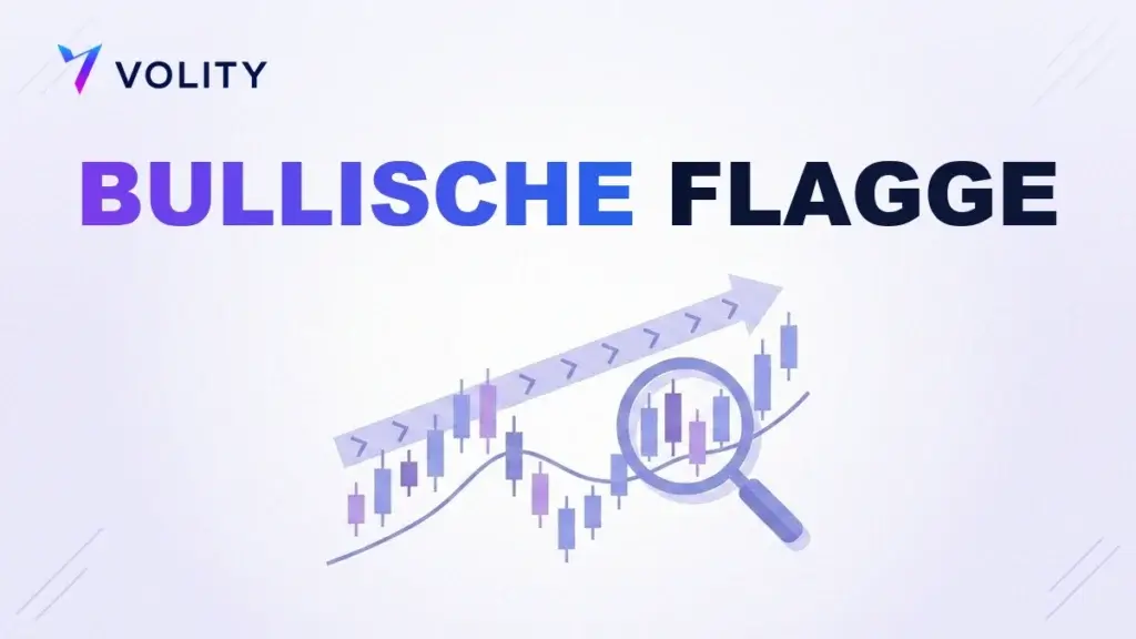 Bullische Flagge: die Fortsetzung erkennen