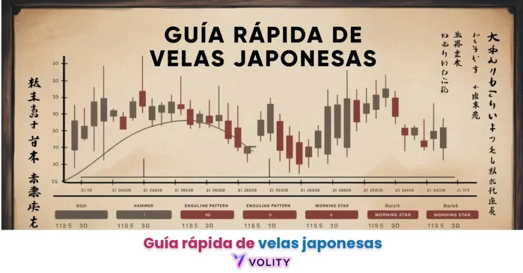 Guía rápida de velas japonesas