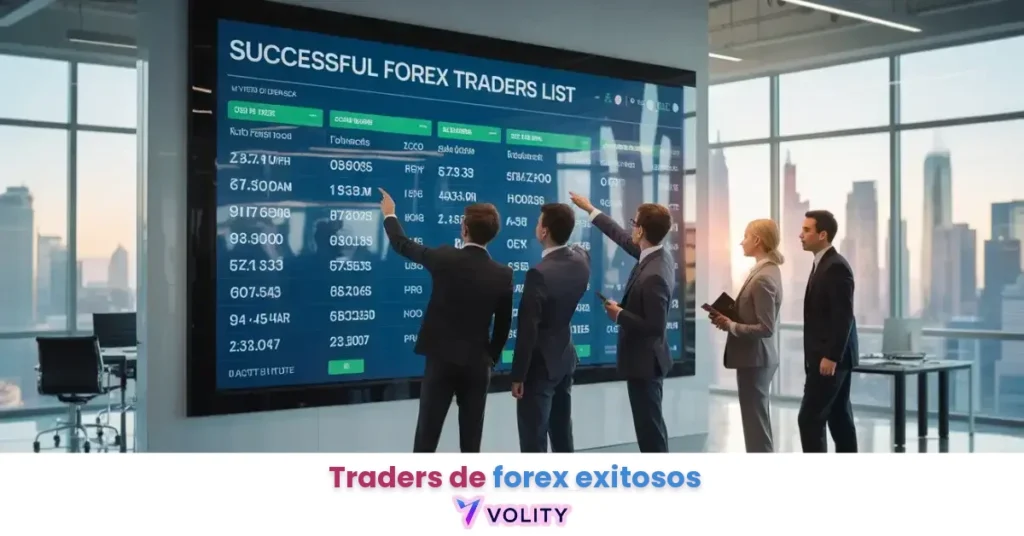 Traders de forex exitosos
