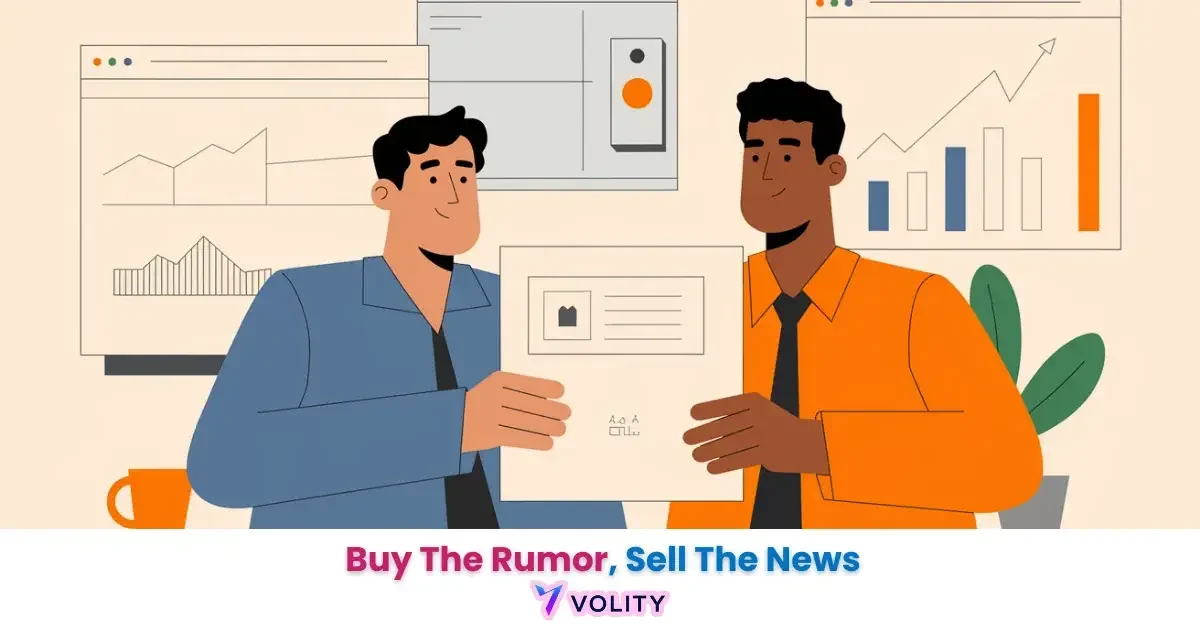 Buy The Rumor Sell The News